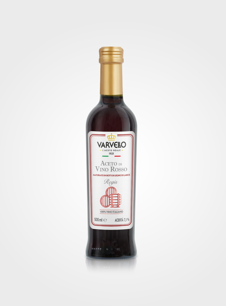 aceto di vino rosso Regis Varvello